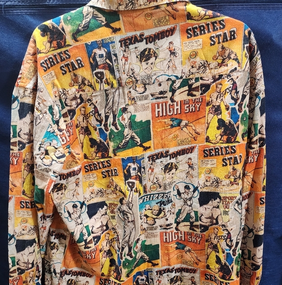 Asos Design All Over Sports Print Button Up Short Sleeve Shirt - Picture 3 of 3